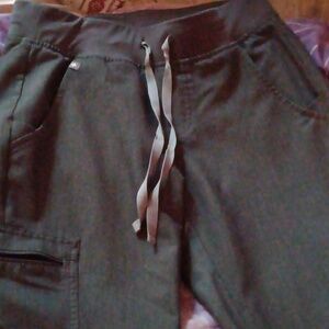 Figs gray technical collection scrub pants